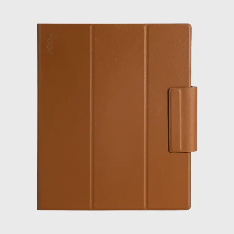 BOOX Tab Ultra C Pro Protective Magnetic Tri-fold Stand Case Caramel