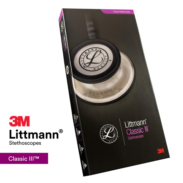 Littmann Stéthoscope Classic III Professionnel Double Pavillon Adultes/Pédiatrie – Image 8