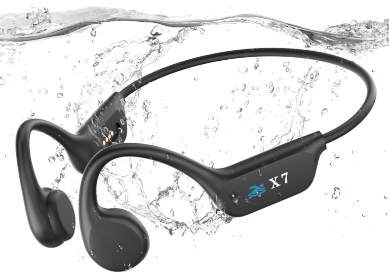 Écouteurs Sans Fil Conduction Osseuse Bluetooth Étanche IPX8 Natation 32Go